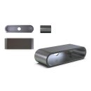 HIGHSIDER CNC Einschweißgehäuse für SHORTY und SHORTY 2 PRO, Stück Stahl, silber
