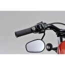 DAYTONA Heizgriffe für H-D (1 Zoll) mit integriertem Bedienteil Gummi, schwarz