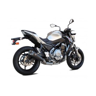 IXRACE M9 Edelstahl black-Komplettanlage Z 650 und 650...