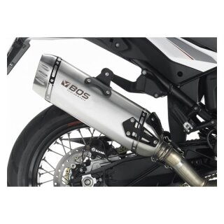 BOS Edelstahl-Endtopf Desert Fox schwarz KTM 1090 und...