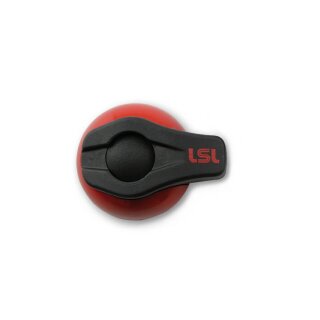 LSL CRASH PAD® Kopf, Ersatzteil Aluminium, signalrot