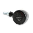 HIGHSIDER ROCKET BULLET LED Rück-, Bremslicht, Blinker Aluminium, schwarz