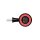 HIGHSIDER ROCKET BULLET LED Rück-, Bremslicht, Blinker Aluminium, schwarz