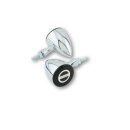 HIGHSIDER ROCKET BULLET LED Blinker/Positionslicht Aluminium, chrom