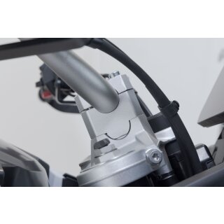 Lenkererhhung H=30 mm Silbern BMW F 750 GS (18-)