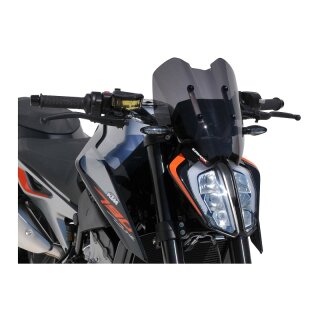 Naked-Bike-Scheibe Sport KTM 790 Duke 2018 bis 2021 schwarz getönt (durchsichtig)