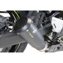 IXRACE MK2 Endschalldämpfer KAWASAKI Z 900, 16- (ZR900B,ZR900D) Edelstahl, schwarz