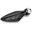 Kellermann Blinker Rhombus S Dark, schwarz, getöntes Glas, VL / HR, Stück