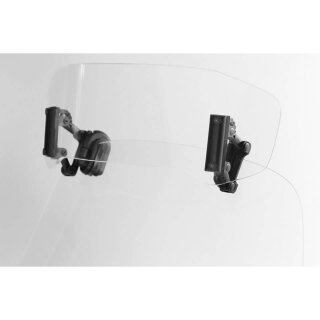 MRA Vario-Spoiler-Aufsatz VSA-TYP A 30/19 cm, klar, inkl. Klemme PMMA, klar