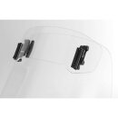 MRA Vario-Spoiler-Aufsatz VSA-TYP A 30/19 cm, klar, inkl. Klemme PMMA, klar