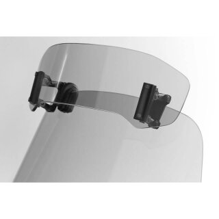 MRA Vario-Spoiler-Aufsatz VSA-TYP A 30/19 cm, rauchgrau, inkl. Klemme PMMA, rauchgrau