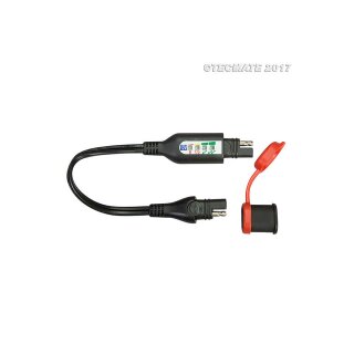 OPTIMATE Batteriestatus-Monitor zum Einschleifen in SAE-Ladeleitung (No.125)