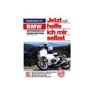 Motorbuch Jetzt helfe ich mir selbst, Band 121, BMW-Motorräder mit Boxer-Motoren - alle Modelle 1969-1989