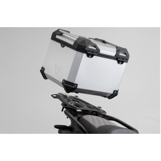 TRAX ADV Topcase-System Silbern. Triumph Tiger 1200 (18-)
