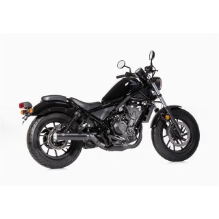 FALCON Double Groove Slip on Ersatzdämpfer Auspuff HONDA...