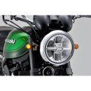 DAYTONA LED Blinker D-Light SOL, schwarz, gelbes Glas Aluminium, schwarz