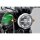 DAYTONA LED Blinker D-Light SOL, schwarz, gelbes Glas Aluminium, schwarz