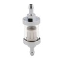 - Kein Hersteller - Benzinfilter Chrom/Glas,...