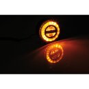 HIGHSIDER ROCKET LED Blinker Einheit Aluminium, schwarz