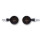 HIGHSIDER ROCKET BULLET LED Blinker/Positionslicht Aluminium, schwarz