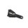 HIGHSIDER CNC Alu Lampenhalter EXTEND, schwarz, längenverstellbar Aluminium, schwarz