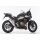 HURRIC Supersport Auspuff HONDA CBR500R 2019 bis 2023 silber