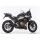 HURRIC Pro 2 Auspuff HONDA CBR500R 2019 bis 2023 schwarz-matt