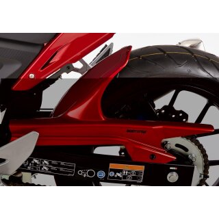 BODYSTYLE Hinterradabdeckung HONDA CBR500R 2022 bis 2023 schwarz-matt Matt Gunpowder Black Metallic, NH436