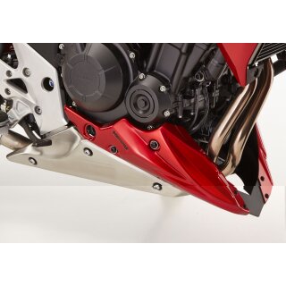 BODYSTYLE Bugspoiler HONDA CB500X 2019 bis 2024 rot Grand Prix Red, R380