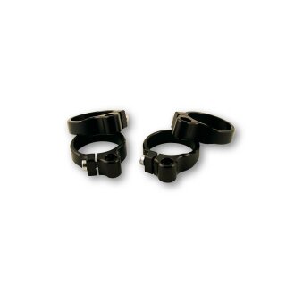 LSL Lampenschellen-Satz, drehbar Aluminium, schwarz