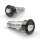 HIGHSIDER ENTERPRISE-EP1 Lenkergewichte Aluminium, silber