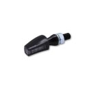 HIGHSIDER LED Blinker FLIGHT, getöntes Glas Aluminium, schwarz
