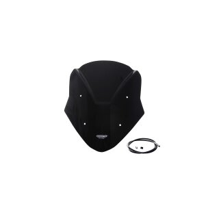 MRA Sportscheibe, YAMAHA TRACER 900 /GT (MT-09), 18- PMMA, schwarz