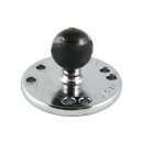 RAM Mounts Runde Chrom-Basisplatte (AMPS) -...