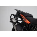 PRO Seitenträger Schwarz. KTM 1050/1090/1190 Adv,1290 SAdv.