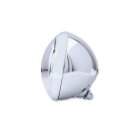 HIGHSIDER 7 Zoll LED Scheinwerfer HD-STYLE TYP 8 mit TFL, Kurvenlicht Stahl, chrom