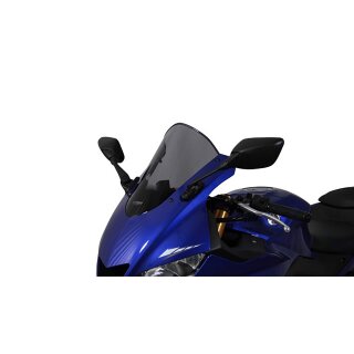 MRA Racingscheibe R, YZF R3 2019-, schwarz PMMA, schwarz