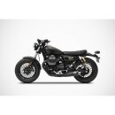ZARD Edelstahl-Endtopf Moto Guzzi V9 Bobber - Roamer...