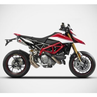 ZARD Top Gun 2-2 Slip on Auspuffanlage DUCATI Hypermotard...