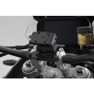 Navi-Halter am Lenker Schwarz Honda / Suzuki /...