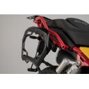 PRO Seitenträger Schwarz. Moto Guzzi V85 TT (19-23).