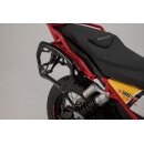 PRO Seitenträger Schwarz. Moto Guzzi V85 TT (19-23).