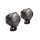 EVO Nebelscheinwerfer-Kit Schwarz. Honda CB500X (18-), NX500 (23-).