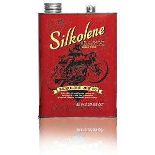 SILKOLENE Classic Silkolube 20W-50 Motor÷l für Oldtimer vor Bj.1990, 4 Liter